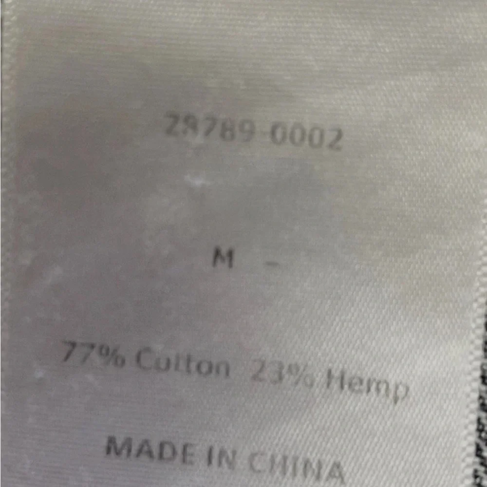 Levi’s Premium Stay Loose Trucker Jacket M Gray Hemp Blend Sample Garment - Picture 10 of 10